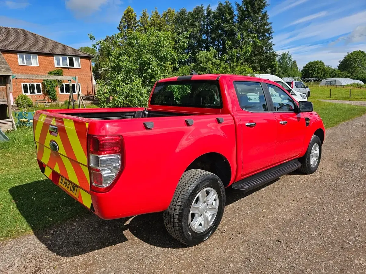 Used Ford Ranger XLT 2020 Red Pickup