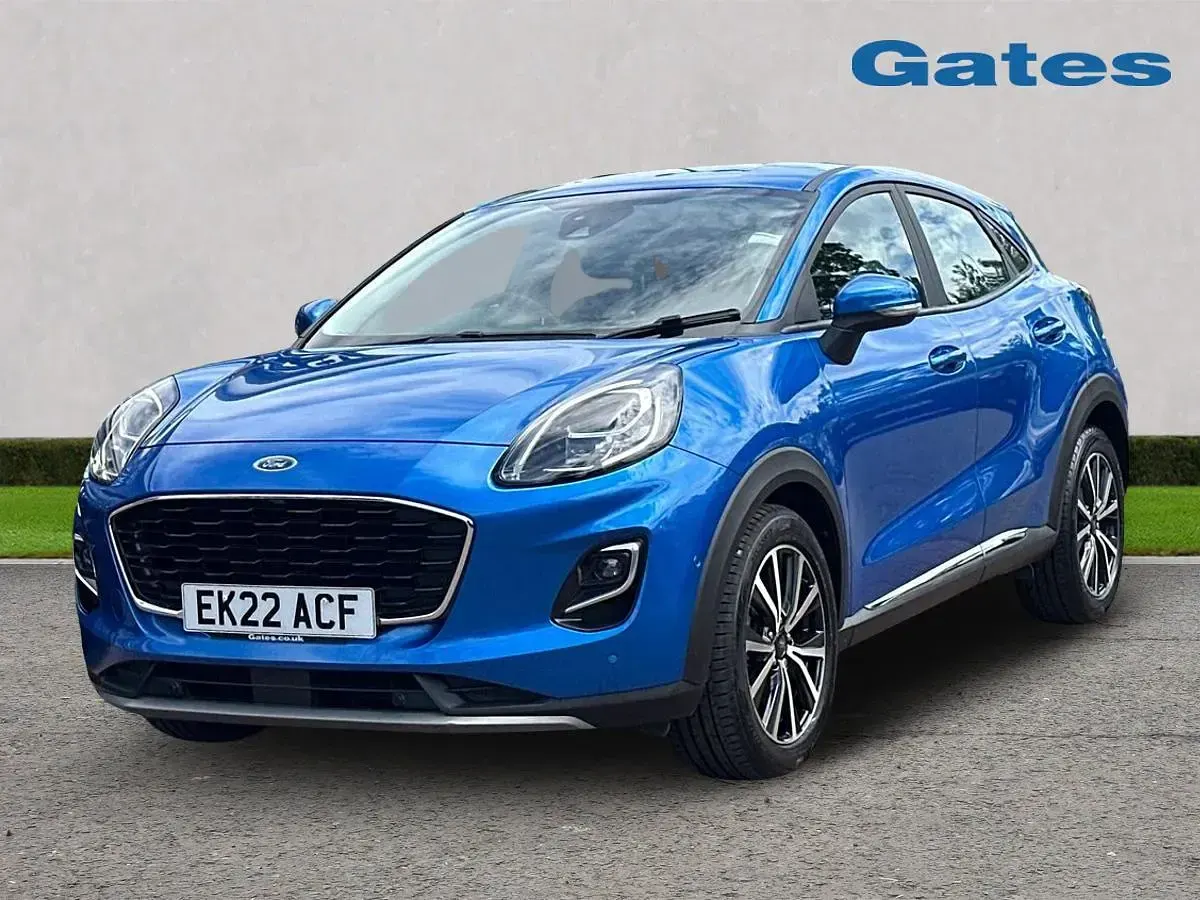 Used Ford Puma Titanium 2022 Blue SUV