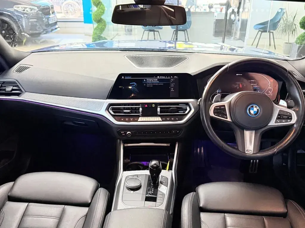 Used BMW 330e M Sport 288 HP (211 kW) 2022 Blue Sedan