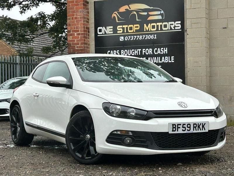 White Used 2009 VW Scirocco GT Coupe | £3,495 (Fair price) - Image 1/4