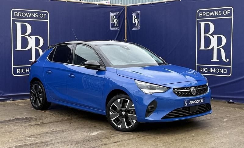 Blue Used 2022 Vauxhall Corsa-e Elite Hatchback | £11,750 (Fair price) - Image 1/3