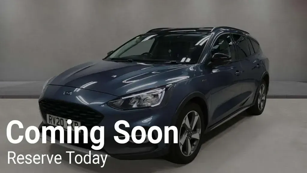 Used Ford Focus Active 120 HP (88 kW) 2020 Blue Estate