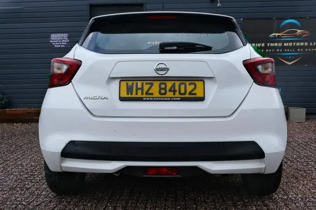 Used Nissan Micra Acenta Limited Edition 2019 White Hatchback