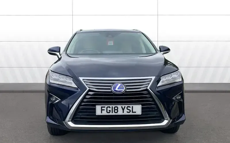 Used Lexus RX450h Luxury Line 313 HP (230 kW) 2018 Blue SUV