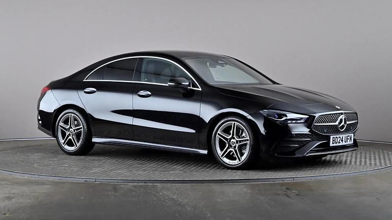 Black Used 2024 Mercedes CLA200 Executive Coupe | £35,298 (Fair price) - Image 1/4
