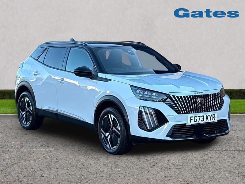 White Used 2023 Peugeot 2008 GTi SUV | £17,799 (Fair price) - Image 1/4