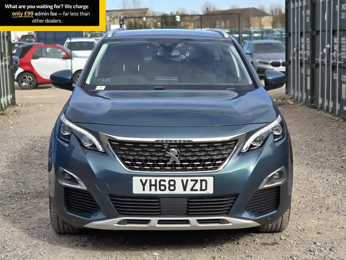 Used Peugeot 5008 Allure 130 HP (95 kW) 2018 Green SUV