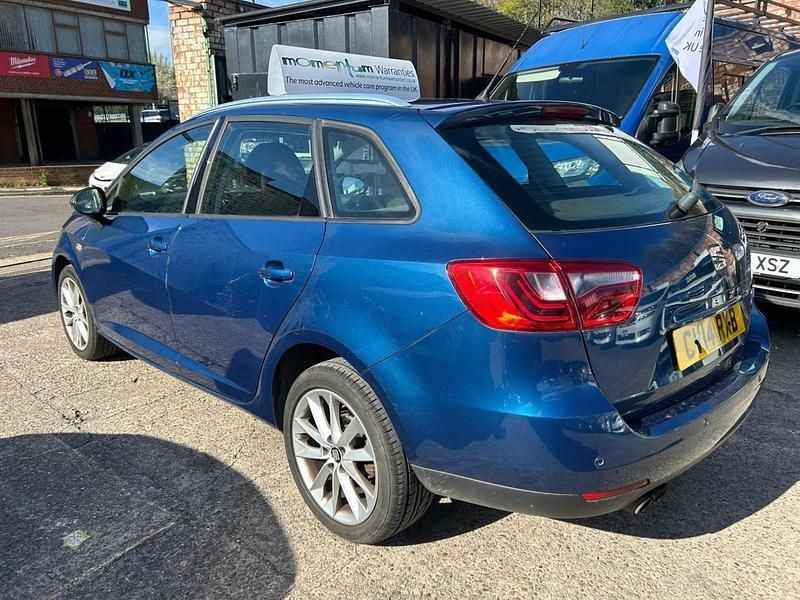 Used Seat Ibiza ST FR 105 HP (77 kW) 2014 Blue Estate