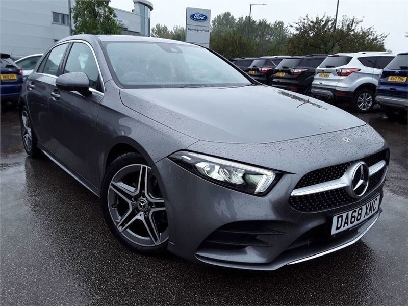Grey Used 2018 Mercedes A180 AMG line Hatchback | £15,995 (Fair price) - Image 1/4