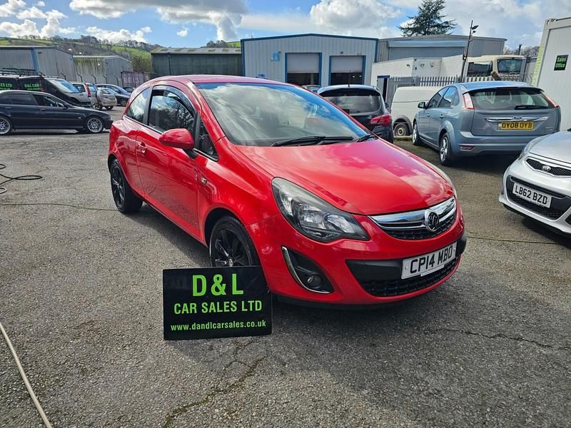 Used Vauxhall Corsa Excite 2014 Red Hatchback