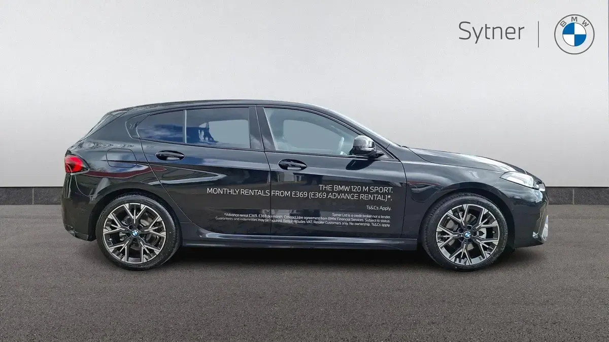 New BMW 120 M Sport 168 HP (123 kW) 2026 Black Hatchback