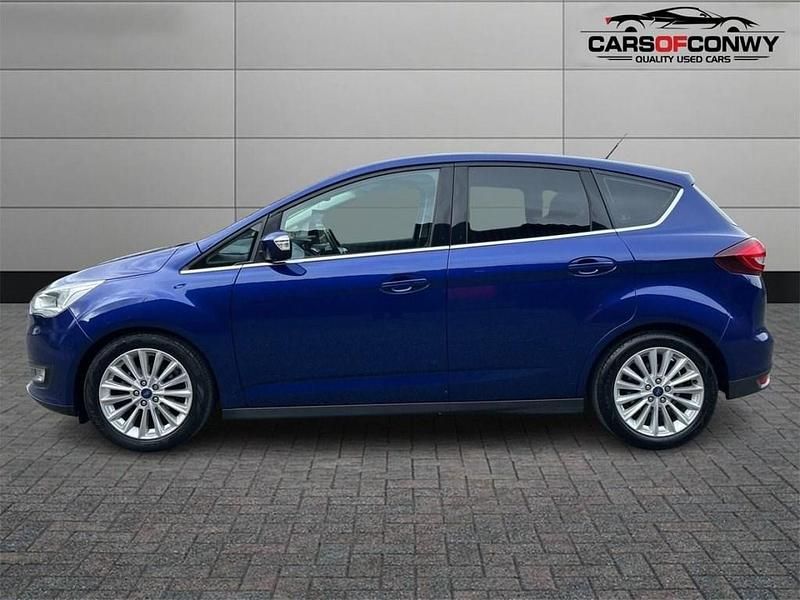 Used Ford C-MAX Titanium 120 HP (88 kW) 2017 Blue MPV