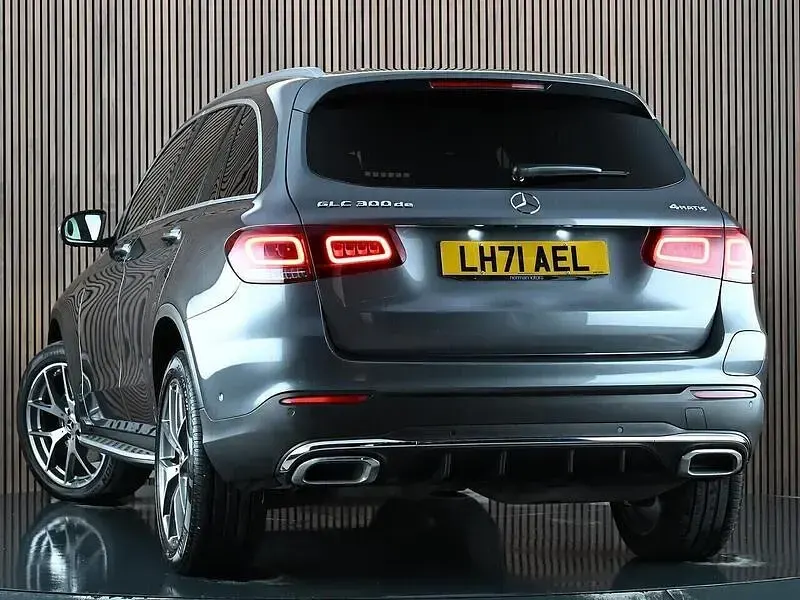 Used Mercedes GLC300de AMG line 2022 Grey SUV