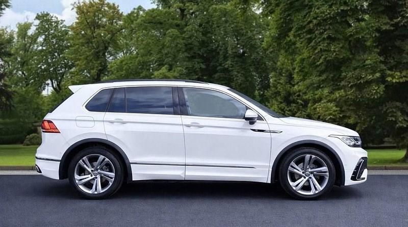 Used VW Tiguan R-line Edition 150 HP (110 kW) 2023 White SUV
