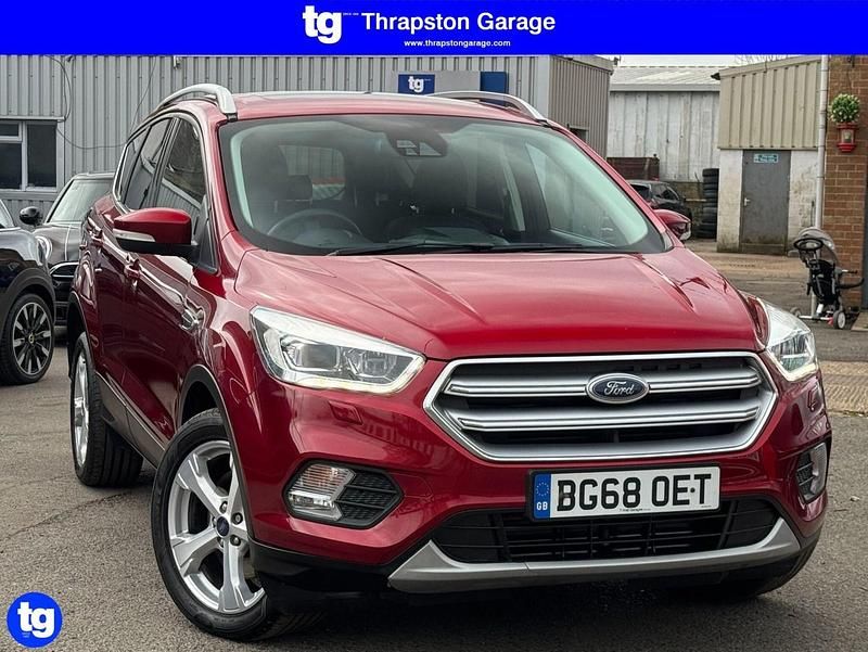Used Ford Kuga Titanium X 150 HP (110 kW) 2018 Red SUV