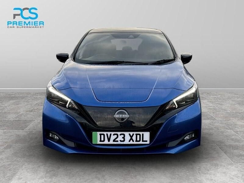 Used Nissan Leaf Tekna 160 kW (218 HP) 2023 Blue Hatchback