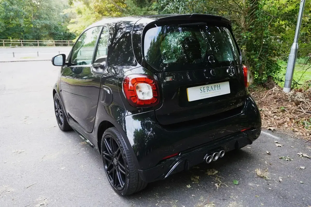 Used Smart ForTwo Coupé Brabus Xclusive 90 HP (66 kW) 2017 Black Coupe