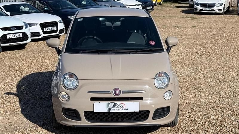 Used Fiat 500 S 69 HP (50 kW) 2015 Beige Hatchback