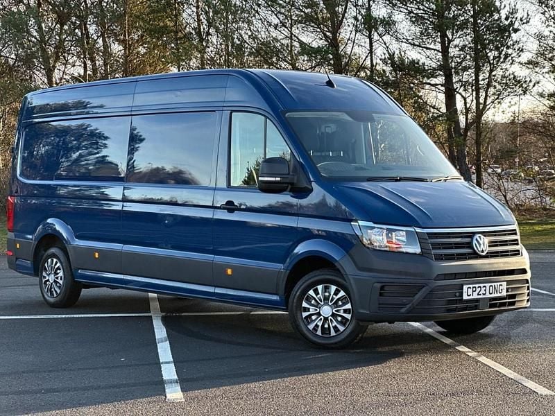 Blue Used 2023 VW Crafter Trendline Van | £24,995 (Fair price) - Image 1/4
