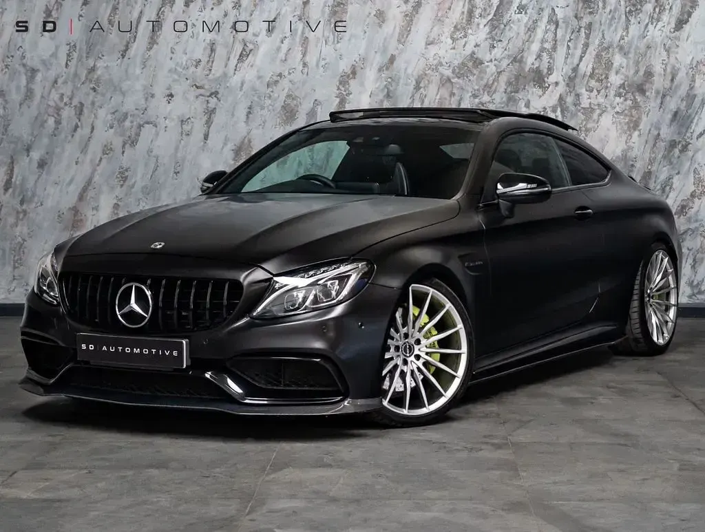 Used Mercedes C63 AMG Premium 2018 Blue Coupe