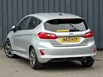 Used Ford Fiesta ST-Line 125 HP (91 kW) 2021 Silver Hatchback