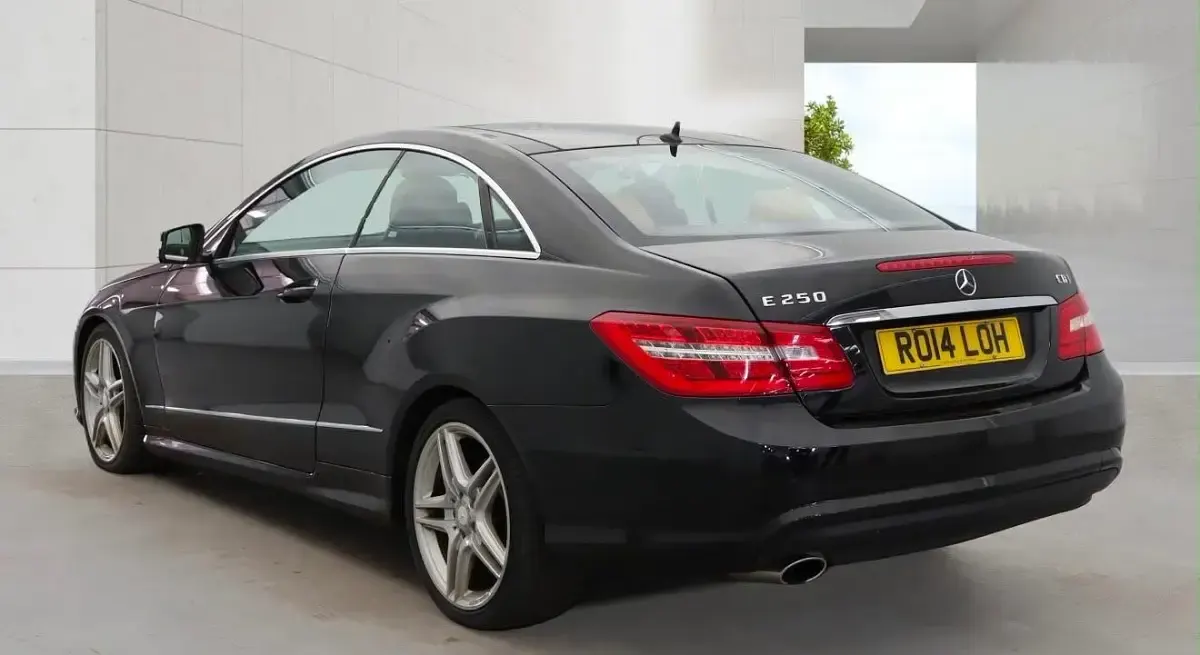 Used Mercedes E250 204 HP (150 kW) 2014 Black Coupe