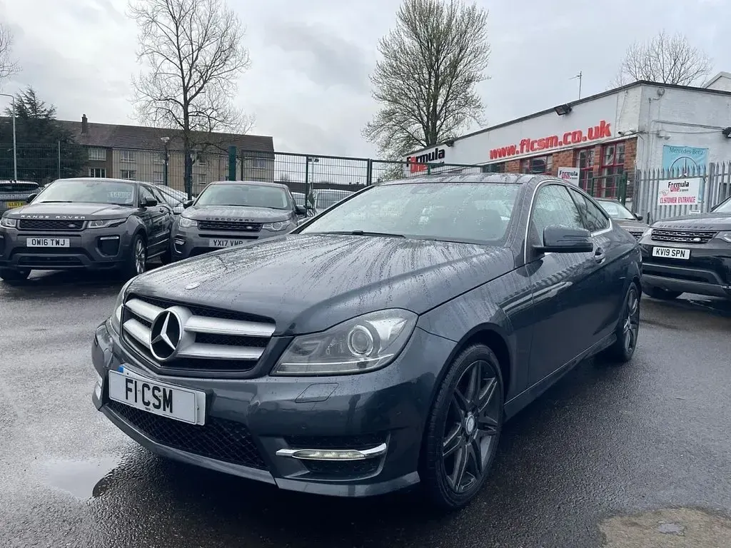 Used Mercedes C180 AMG 156 HP (114 kW) 2014 Grey Coupe