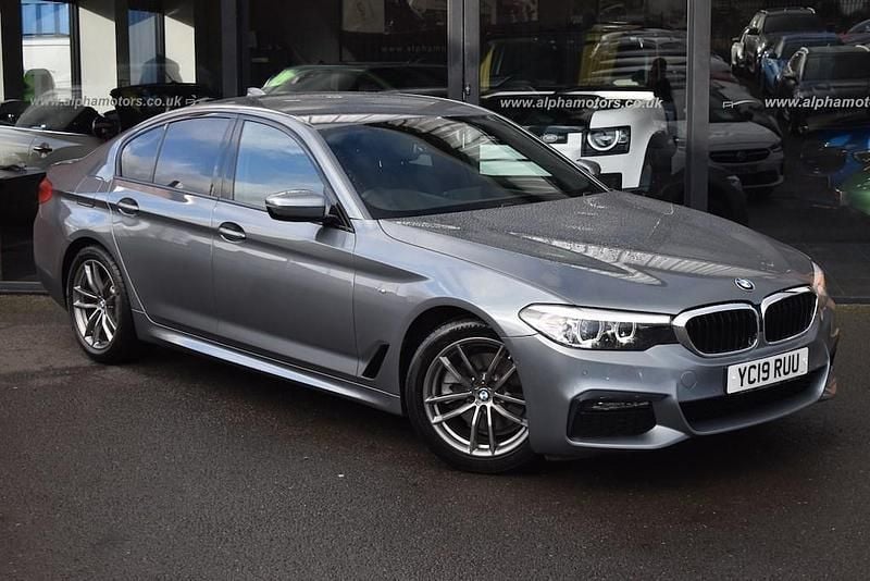 Used BMW 520 M Sport 184 HP (135 kW) 2019 Bluestone metallic Sedan