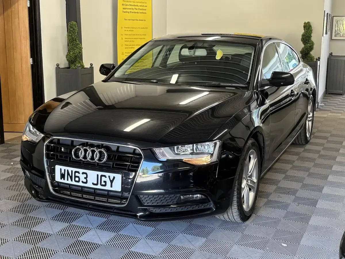 Used Audi A5 Sportback 136 HP (100 kW) 2013 Black Hatchback