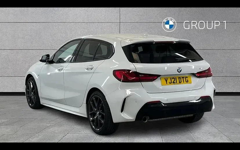 Used BMW 118 M Sport 136 HP (100 kW) 2021 White Hatchback