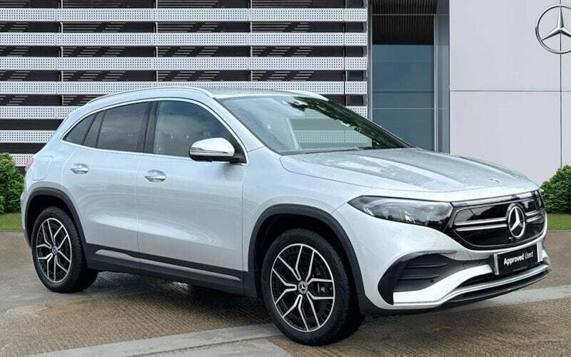 Silver Used 2023 Mercedes EQA350 AMG Line Premium SUV | £30,103 (Fair price) - Image 1/4