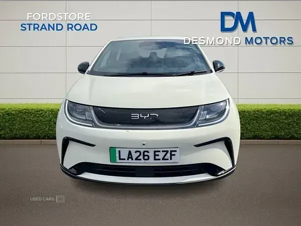 New BYD Dolphin Active 69 kW (95 HP) 2026 White Hatchback