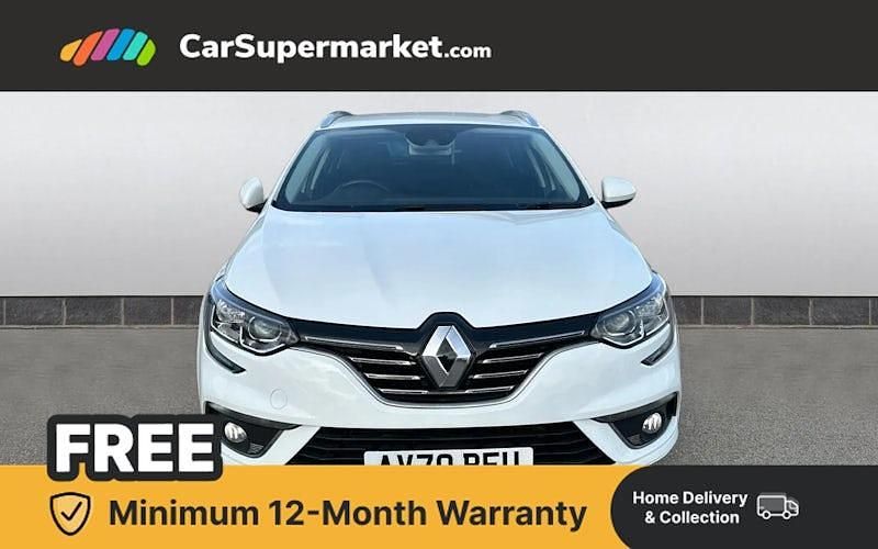 Used Renault Mégane GrandTour Iconic 116 HP (85 kW) 2020 White Estate