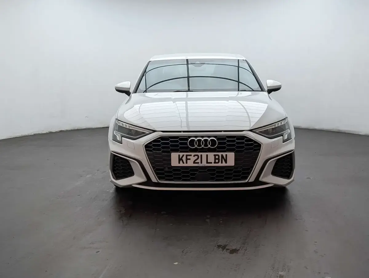 Used Audi A3 S-Line 150 HP (110 kW) 2021 White Sedan