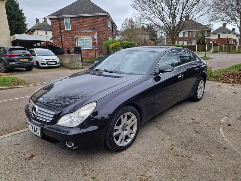 Used Mercedes CLS320 2007 Black Coupe