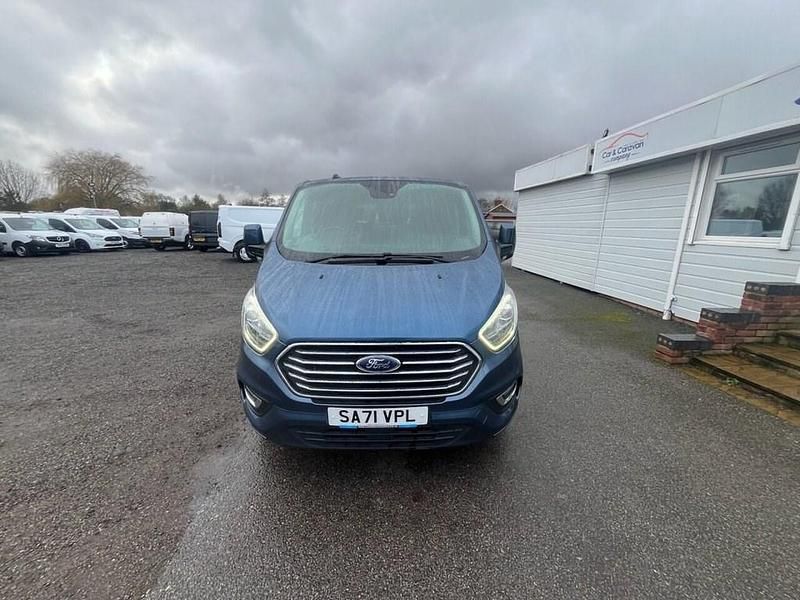 Used Ford Tourneo Custom Titanium 2021 Blue Van