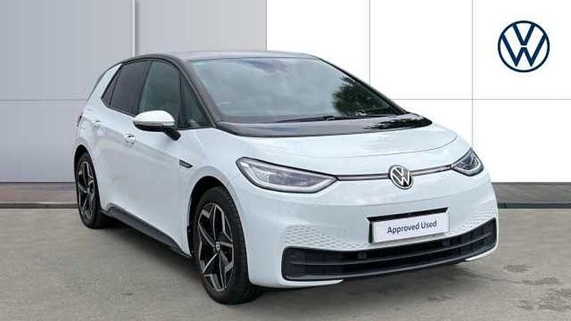 White Used 2022 VW ID.3 Pro Hatchback | £20,504 (Good price) - Image 1/4