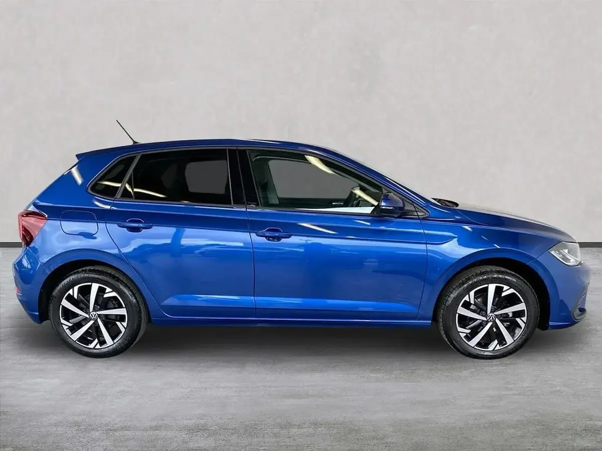 Used VW Polo Match 95 HP (69 kW) 2024 Blue Hatchback