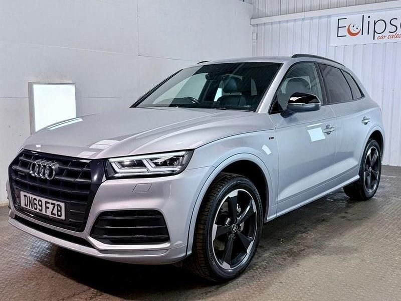Used Audi Q5 Black Edition 190 HP (139 kW) 2019 Silver SUV