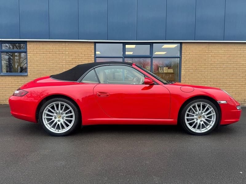 Used Porsche 911 Carrera Cabriolet 2008 Red Cabriolet