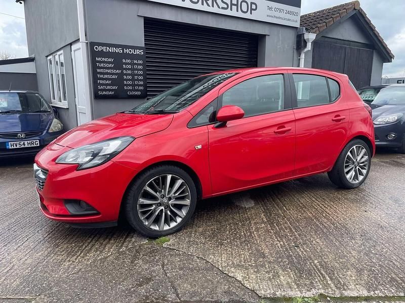 Red Used 2015 Vauxhall Corsa Excite Hatchback | £3,695 (Fair price) - Image 1/4