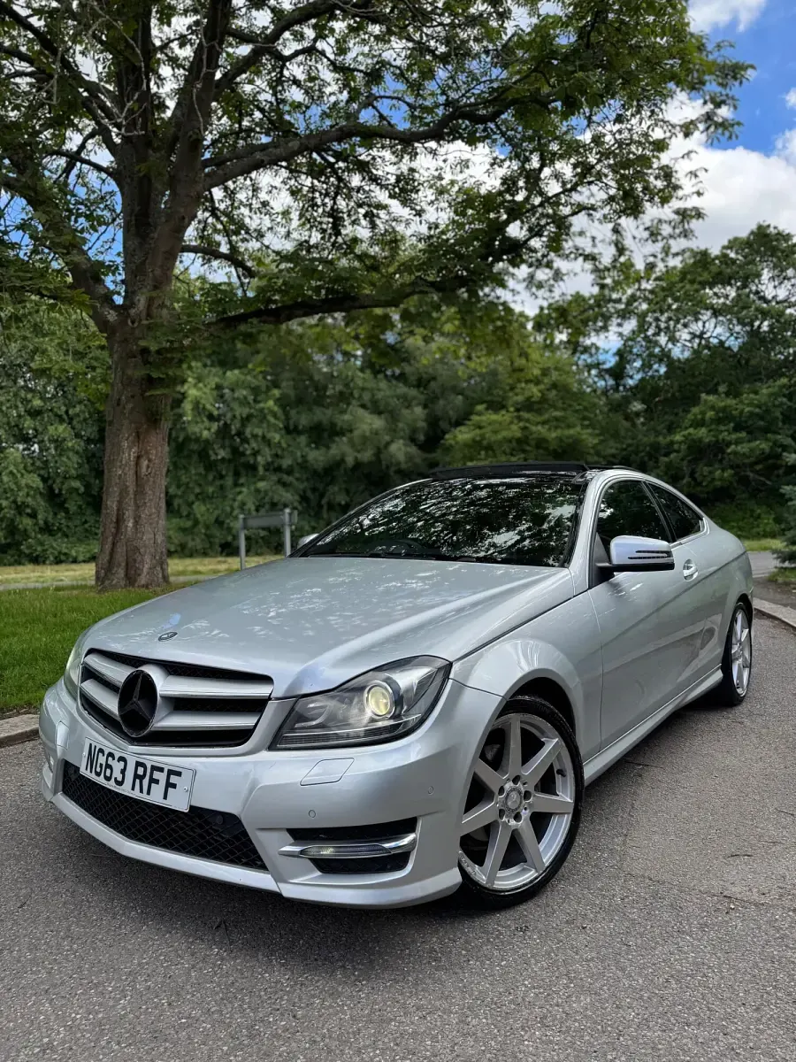 Used Mercedes C180 Sport Edition 2014 Silver Coupe