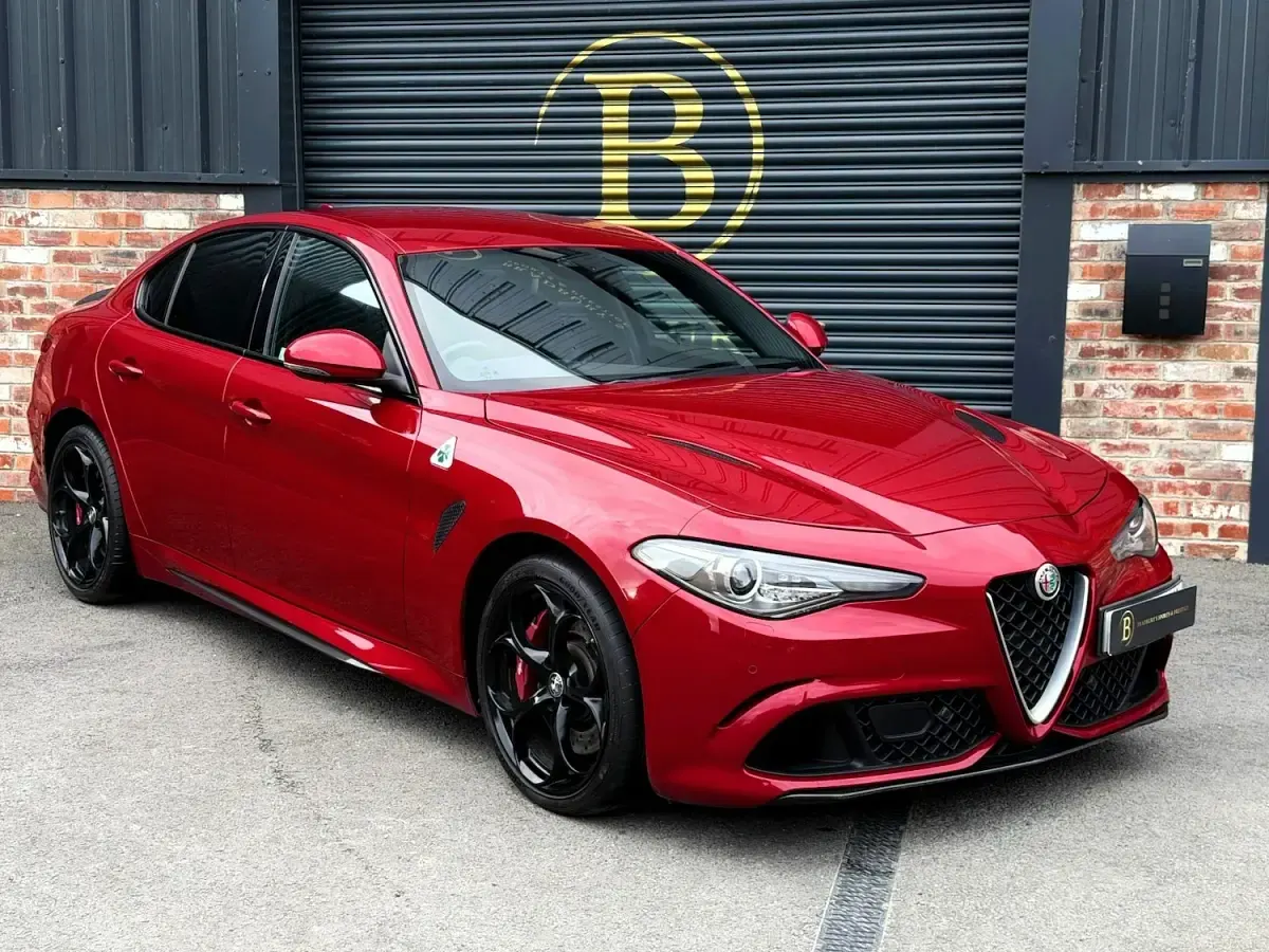 Used Alfa Romeo Giulia Quadrifoglio 510 HP (375 kW) 2018 Red Sedan