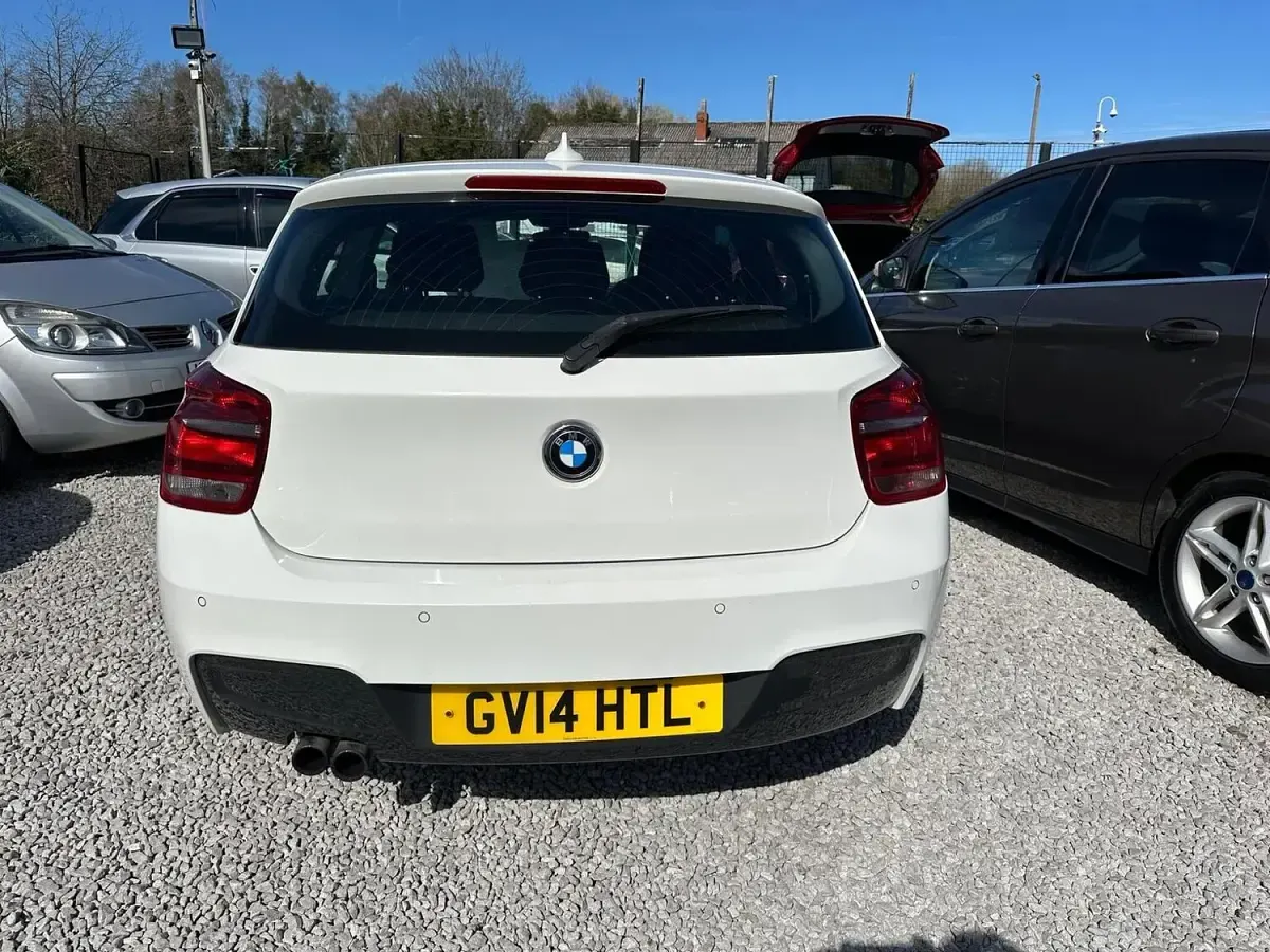 Used BMW 125 M Sport 2014 White Hatchback
