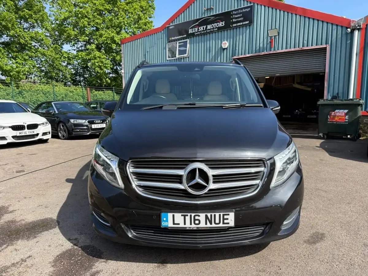 Used Mercedes V250 2016 Black MPV
