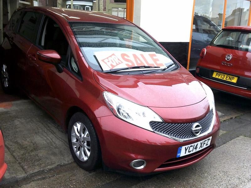Used Nissan Note Acenta 2014 Red Hatchback