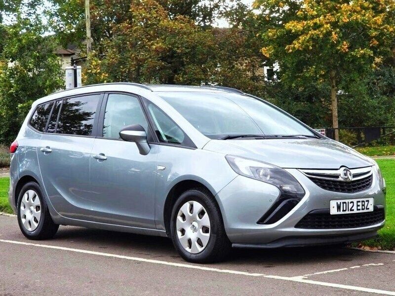 Silver Used 2012 Vauxhall Zafira Tourer MPV | £3,975 (Fair price) - Image 1/4