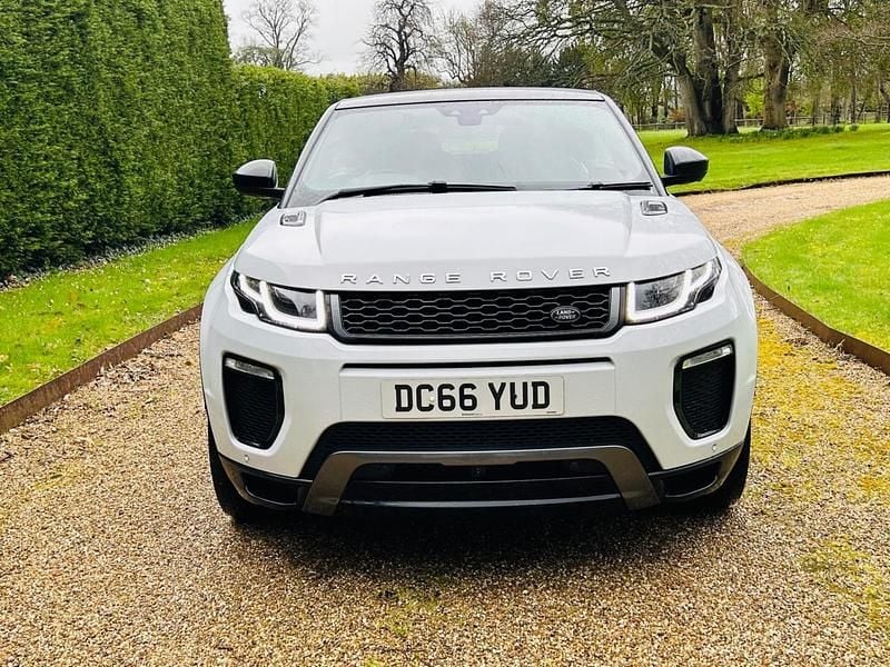 Begagnad Land Rover Range Rover evoque HSE Dynamic 2017 Vit Cab