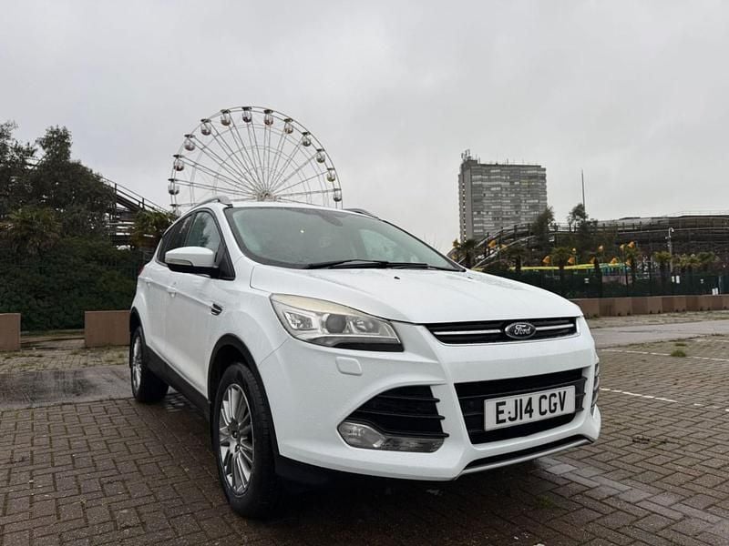 Begagnad Ford Kuga Titanium X 2014 Vit SUV