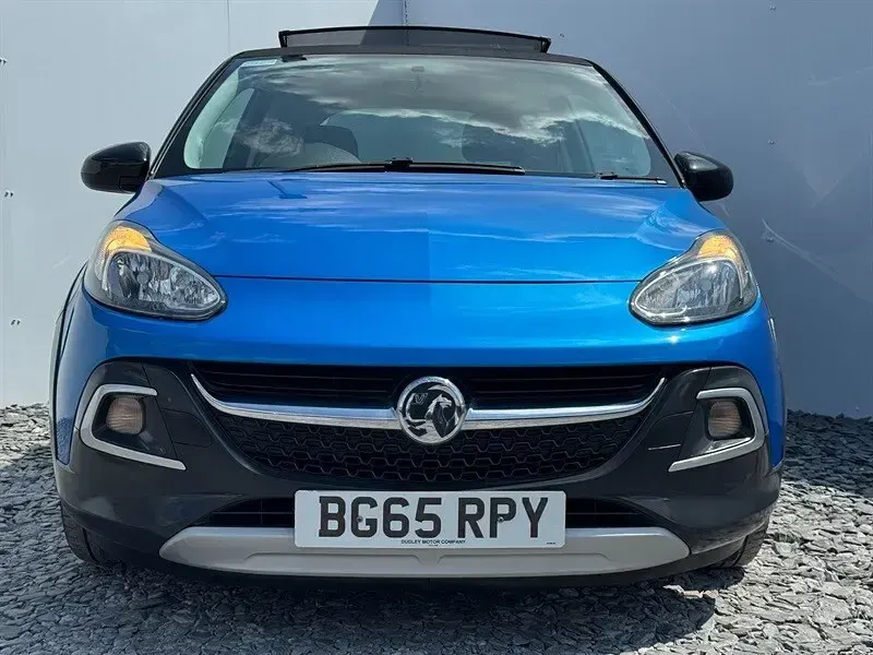 Used Vauxhall Adam Rocks 70 HP (51 kW) 2015 Blue Hatchback